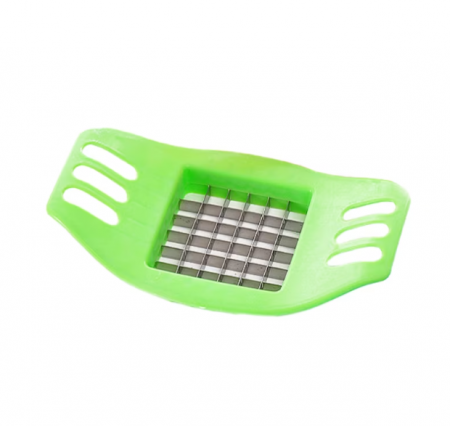 Taietor Multifunctional pentru Cartofi, plastic + otel inoxidabil, 17.5x10.2cm, culoare aleatorie [3]