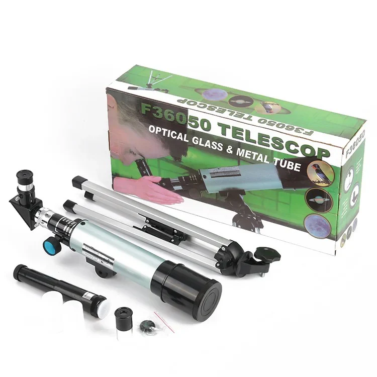 Telescop Astronomic, 360 mm, Argintiu [4]