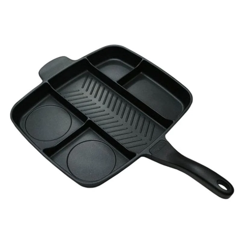 Tigaie Multifunctionala cu 5 compartimente pentru gatit Magic Pan Grill [2]
