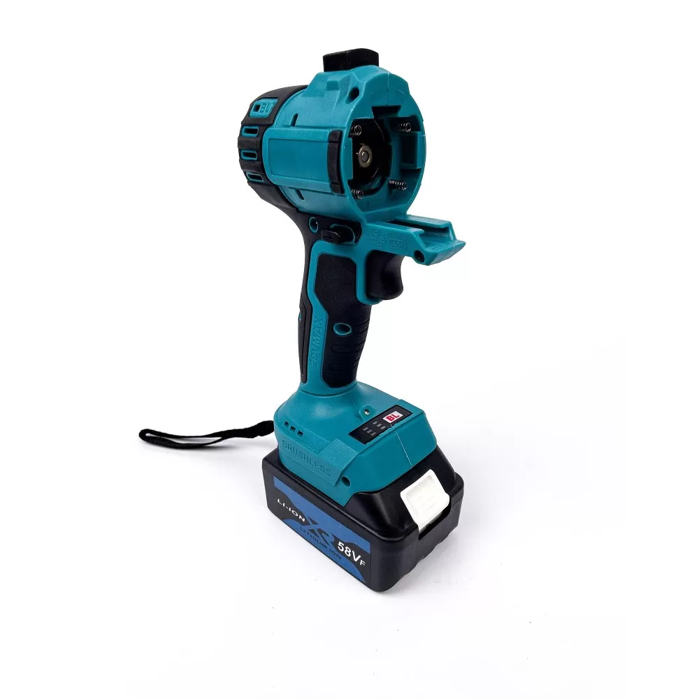 Trusa 5 in 1 Scule cu 2 acumulatori 42V, bormasina, cheie impact, minidrujba, fierastrau sabie soricel [8]