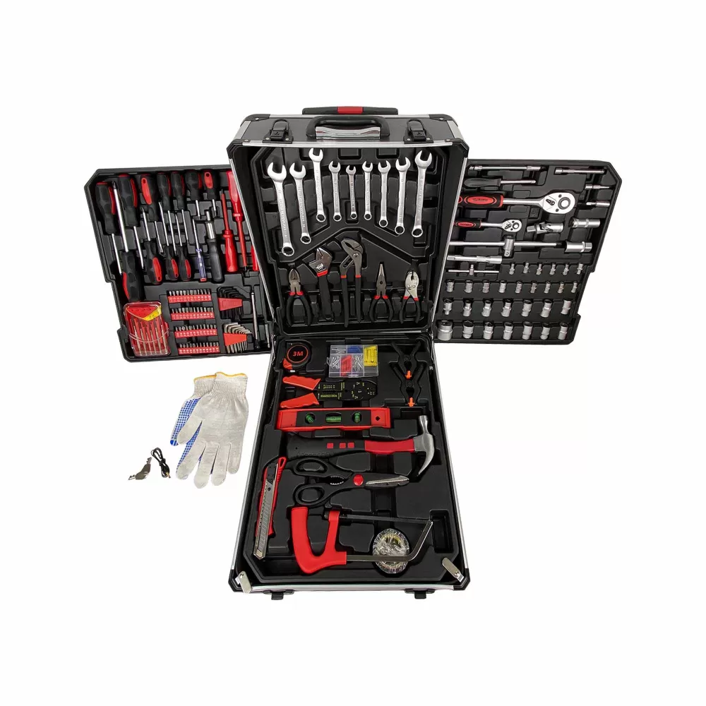 TOATE PRODUSELE - Trusa de scule cu 1050 piese, Profesionala, Troler Transport, Werstil