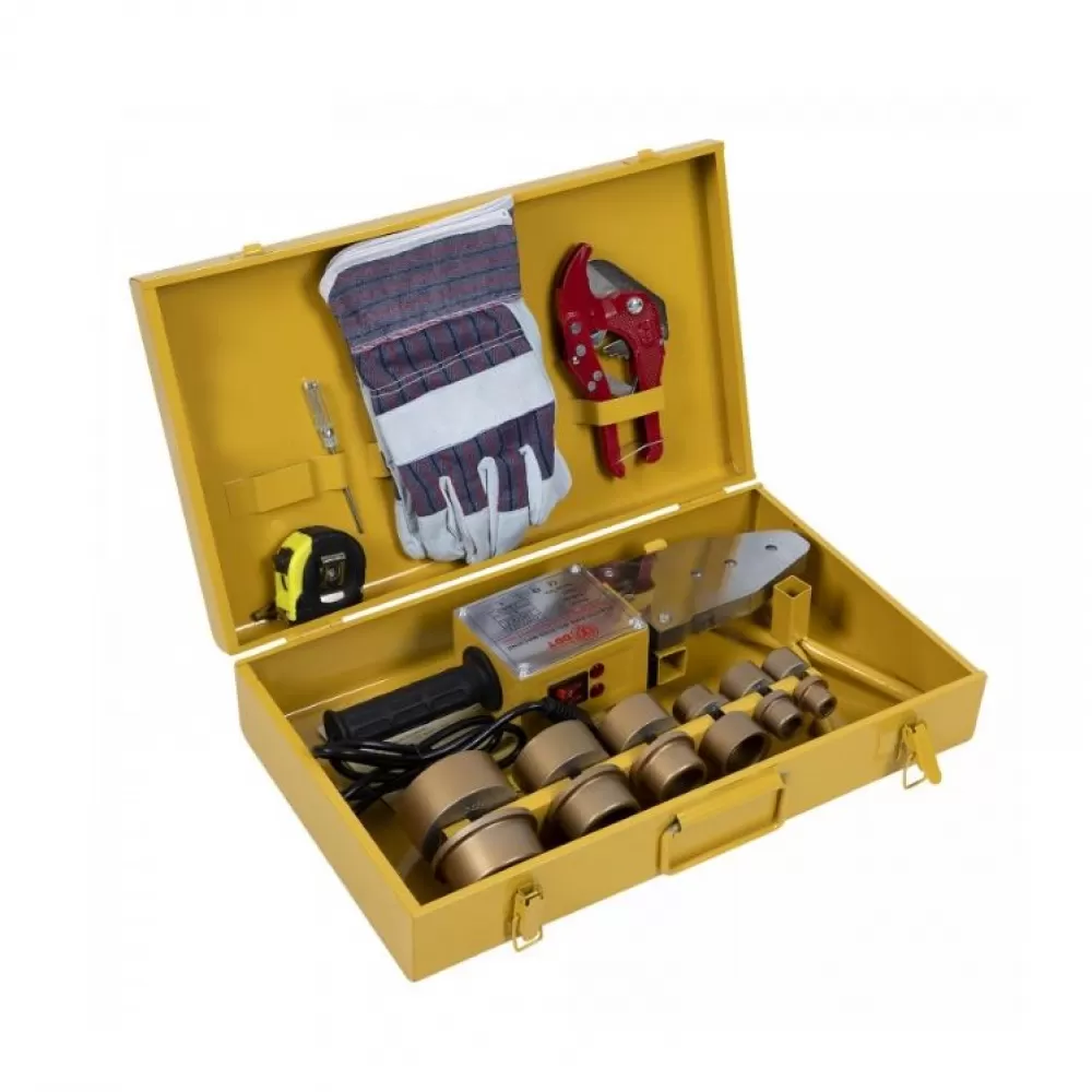 TOATE PRODUSELE - Trusa electrica pentru lipit tevi polipropilena, 6 accesorii, 1500W