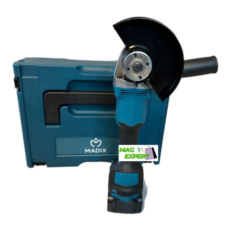 Trusa Masina cu Impact + Polizor Unghiular / Flex Brushless cu 2 Acumulatori 48V 5AH, Incarcator Rapid, Trusa Transport [12]