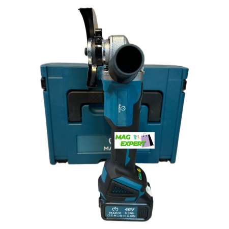 Trusa Masina cu Impact + Polizor Unghiular / Flex Brushless cu 2 Acumulatori 48V 5AH, Incarcator Rapid, Trusa Transport [11]