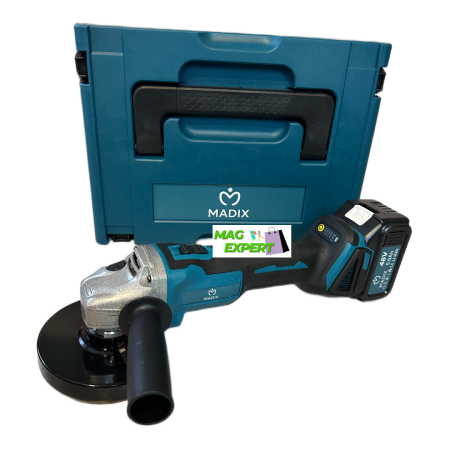 Trusa Masina cu Impact + Polizor Unghiular / Flex Brushless cu 2 Acumulatori 48V 5AH, Incarcator Rapid, Trusa Transport [8]