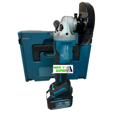 Trusa Masina cu Impact + Polizor Unghiular / Flex Brushless cu 2 Acumulatori 48V 5AH, Incarcator Rapid, Trusa Transport [9]