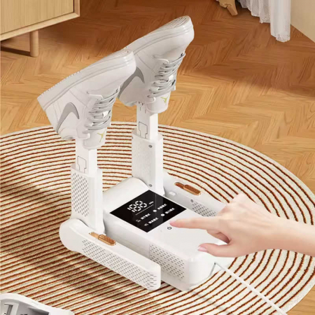Uscator Electric pentru 2 perechi de Incaltaminte, functie dezinfectare UV, suport reglabil, temporizator, design pliabil [1]