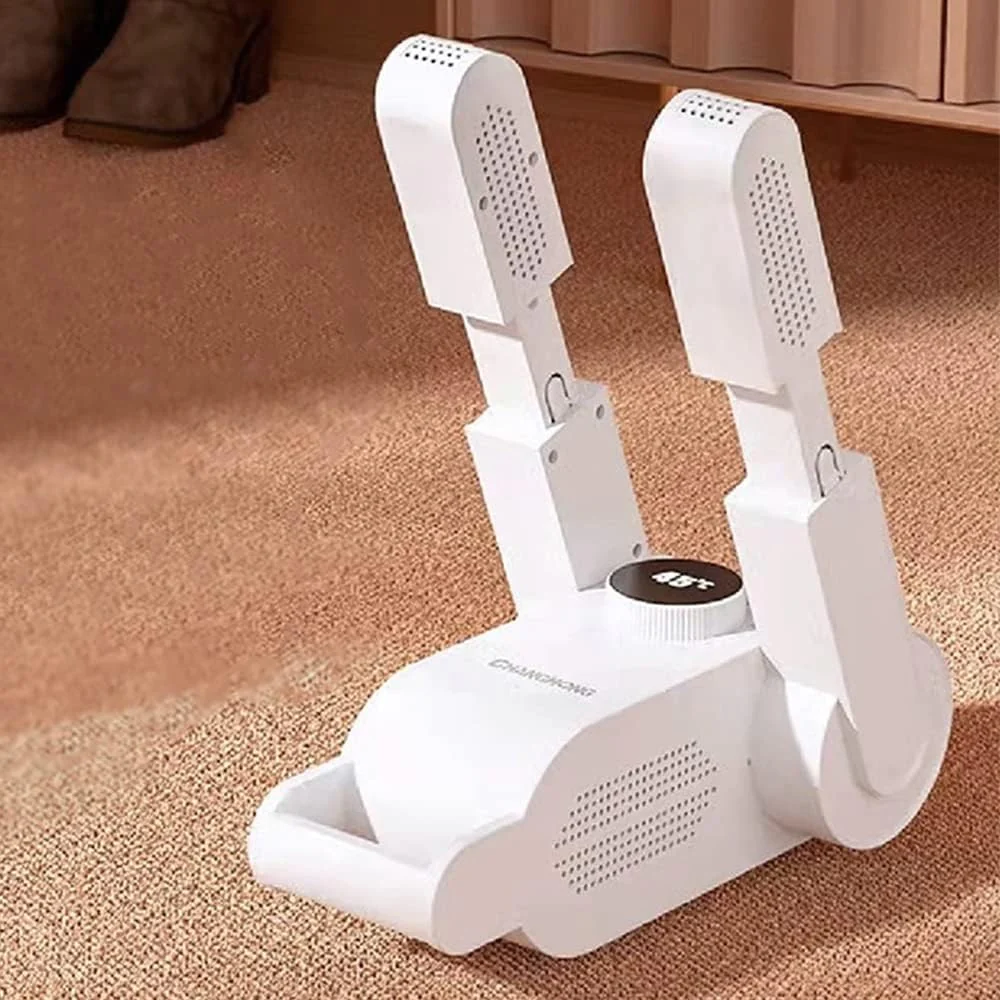 Uscator electric pentru incaltaminte cu functie de dezinfectare UV, suport reglabil si temporizator, design pliabil [5]