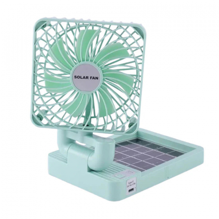 TOATE PRODUSELE - Ventilator Portabil cu Panou Solar, USB