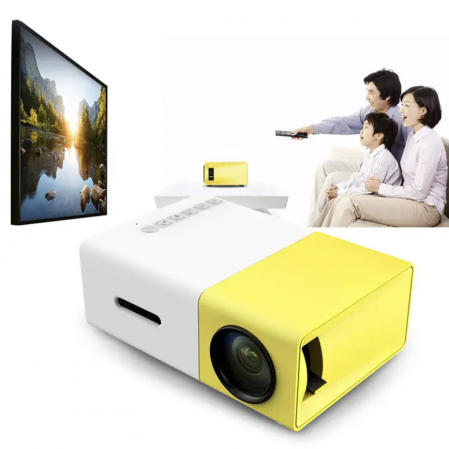 Videoproiector LED Mini Portabil YG300 400-600 lm 1080P Full HD