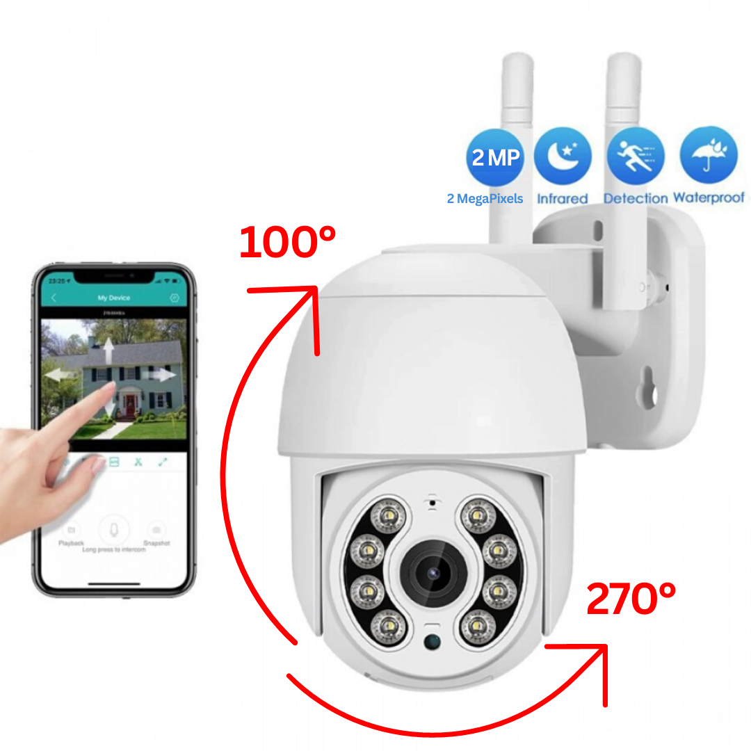 Exterior store camera wifi