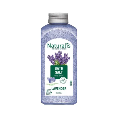 INGRIJIRE CORP - Sare pentru Baie cu Lavanda, Bath Salt, Naturalis,1000g