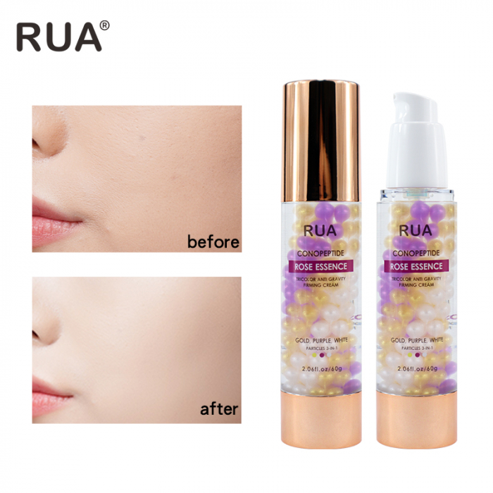 Crema antirid cu extract de trandafir, Peptide si Caviar, Rose Essence Firming Cream, 60 g [3]