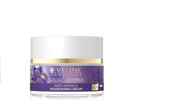 Crema de fata pentru zi si noapte, antiirid si regeneratoare, Gold si Retinol, 60+, 50 ml, Eveline Cosmetics [3]