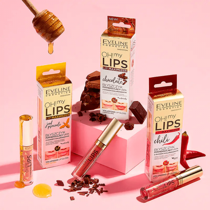 Luciu buze cu efect de mărire,  Eveline Cosmetics OH! My Lips Lip Maximizer [5]