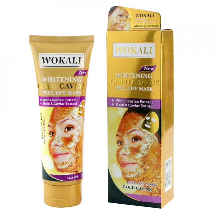 Masca de fata peel off pentru curatarea tenului cu Aur si Caviar, 130 ml [3]