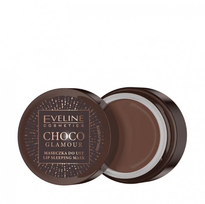 Masca pentru buze Choco Glamour, pentru regenerarea buzelor, Eveline [2]