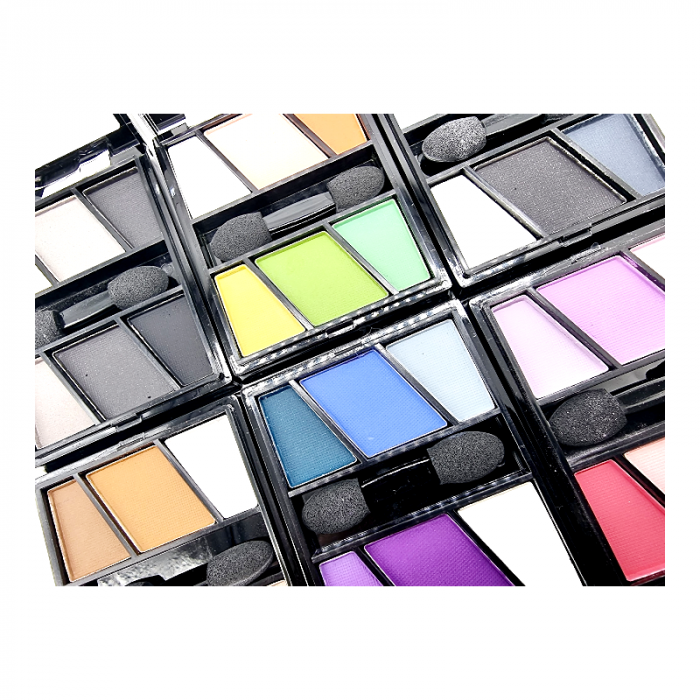 Paleta farduri cu 6 culori pigmentate, Matte Eyeshadow, MEIS [3]