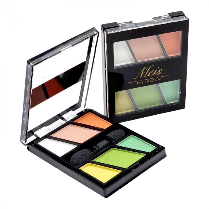 Paleta farduri cu 6 culori pigmentate, Matte Eyeshadow, MEIS [2]