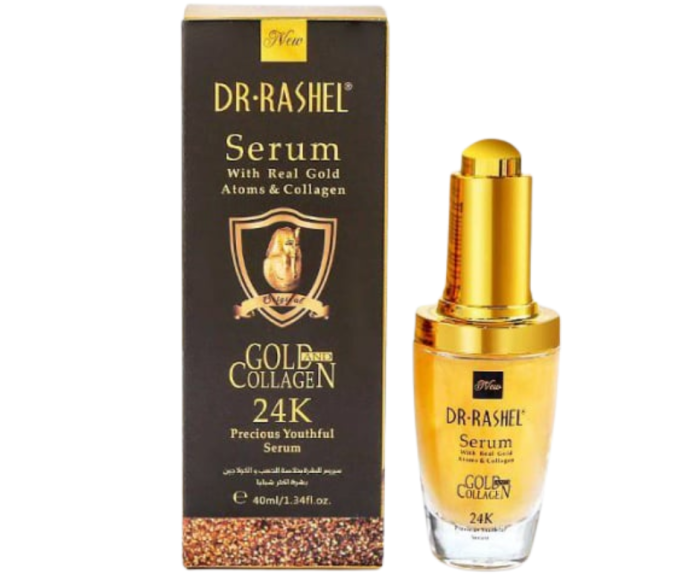 Ser Antirid cu Aur 24K si Colagen, Real Gold Atoms, Dr. Rashel, 40ml [1]