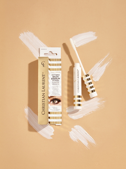 Ser pentru cresterea genelor si baza pentru rimel, Christian Laurent, 10 ml [5]