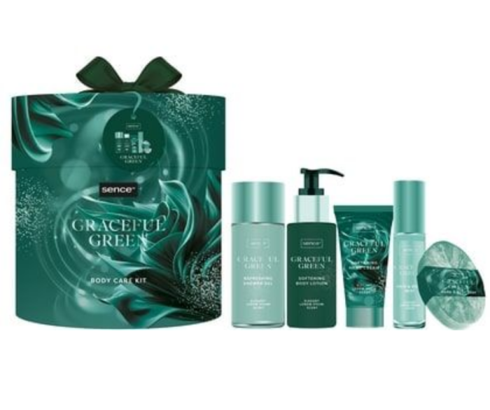 Set Cadou cu 5 produse pentru corp, Graceful Green, Sence [1]
