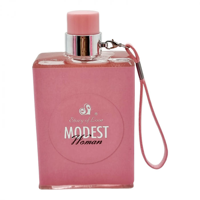 Set Cadou pentru femei, 3 piese cu Parfum, body lotion si shower gel, Story of love, MODEST WOMAN [3]