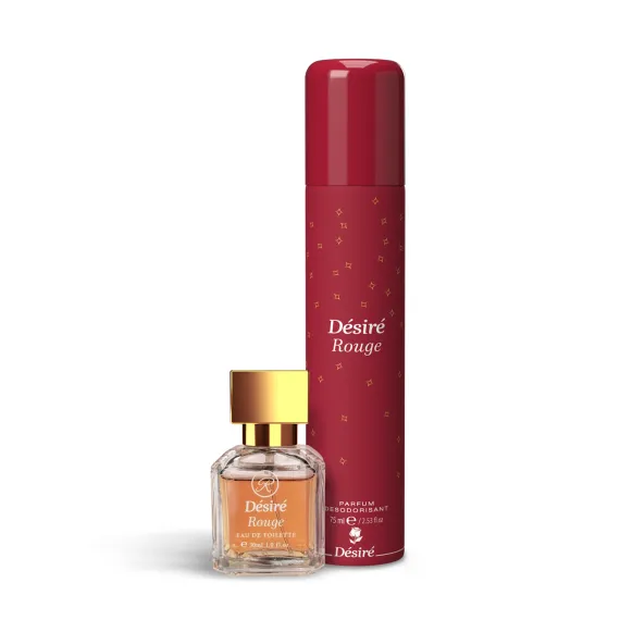 Set Cadou pentru femei cu Parfum si Deodorant, Desire Rouge [2]
