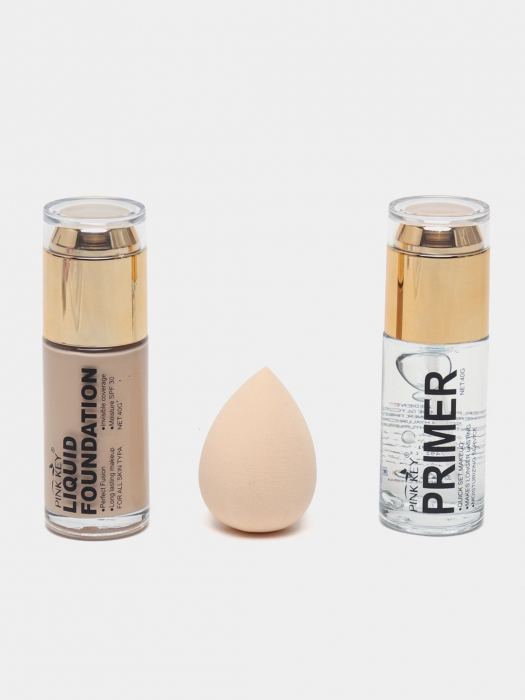 Set Fond de ten, Primer si Buretel, Secret Whitening High Quality, SPF30 [1]