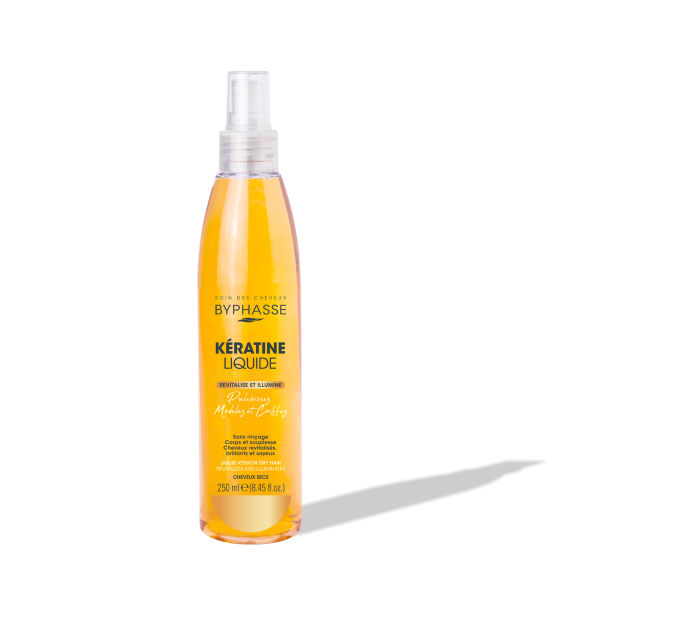 Spray cu Keratina Lichida pentru par uscat, Byphasse, 250 ml [2]