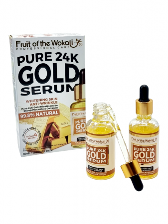 Pachet 2 Seruri Antirid 24K Gold, cu particule de aur si Colagen, 2 x 50 ml [1]