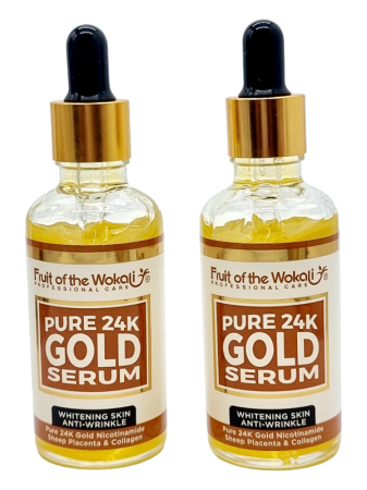 Pachet 2 Seruri Antirid 24K Gold, cu particule de aur si Colagen, 2 x 50 ml [3]