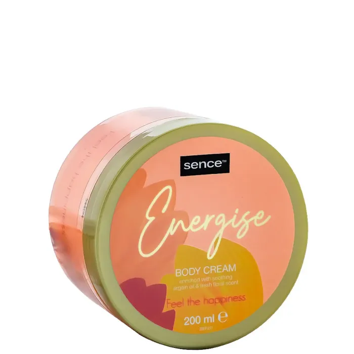INGRIJIRE CORP - Crema de corp, Energise Feel the Happiness, cu ulei de argan si flori, Sence 200 ml