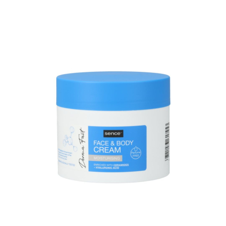 INGRIJIRE CORP - Crema pentru fata si corp, cu Ceramide si Acid Hialuronic, Hidratare intensa, Sence, 300 ml