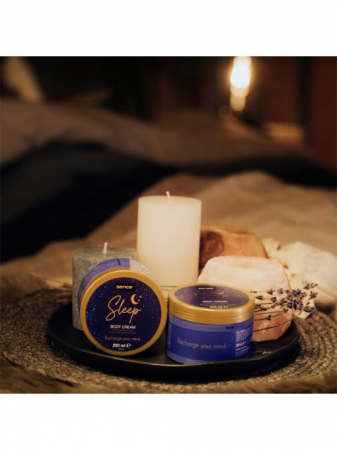Exfoliant Corp cu Sare de Mare, Unt de Shea si Lavanda, Sence, 500g [2]