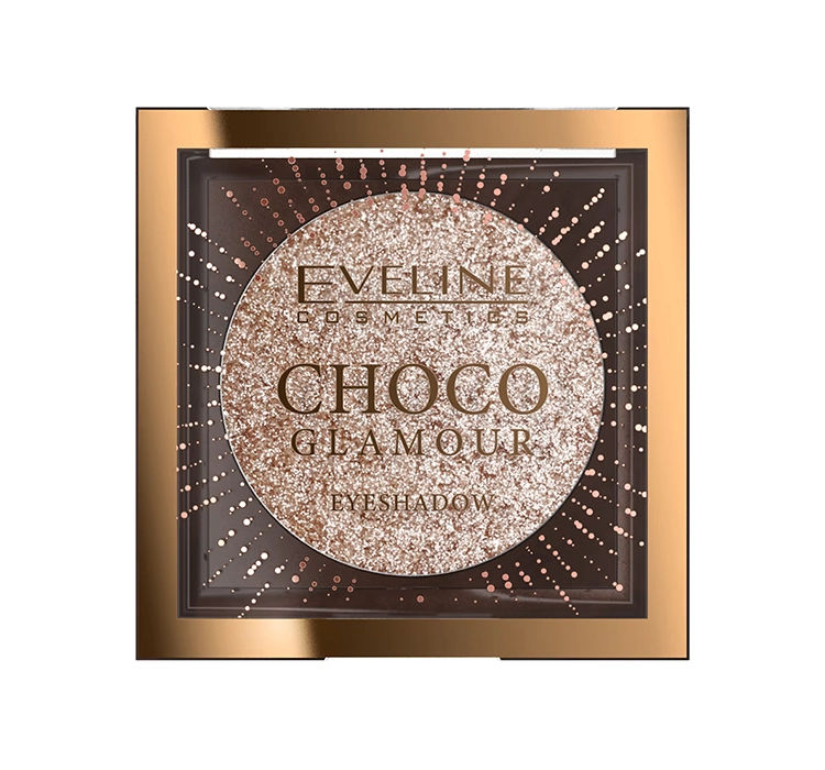 PALETE - Fard de pleoape cu sclipici Choco Glamour 01 Moon Sparkle, Eveline Cosmetics