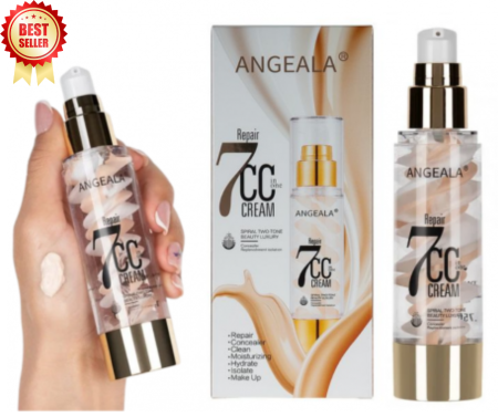 TEN - Fond de ten CC Cream Repair 7 in One, Acoperire Naturala si Hidratare intensa,  50g