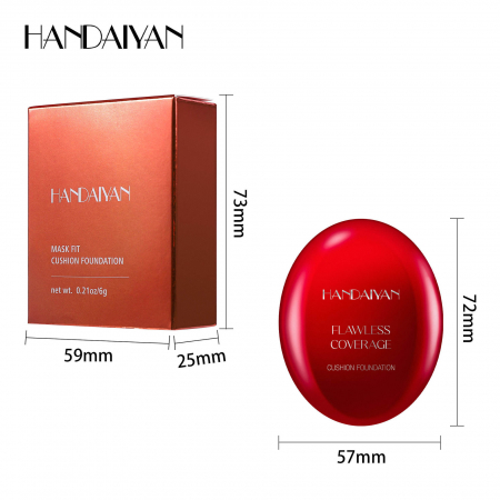 Fond de ten Cushion, Mark Fit Foundation, buretel inclus, 03 Peach Beige, 6g [2]