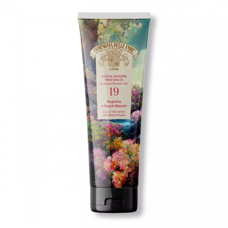 INGRIJIRE CORP - Gel de dus cu Mosc Alb si Crin, 19 Compagnia delle Indie, 250ml
