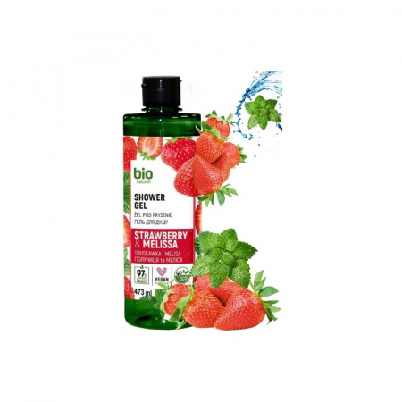 Gel de dus cu Capsuni, Bio Naturell, 473ml [1]