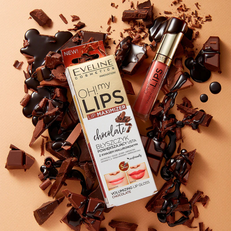 Luciu buze cu efect de mărire,  Eveline Cosmetics OH! My Lips Lip Maximizer [2]