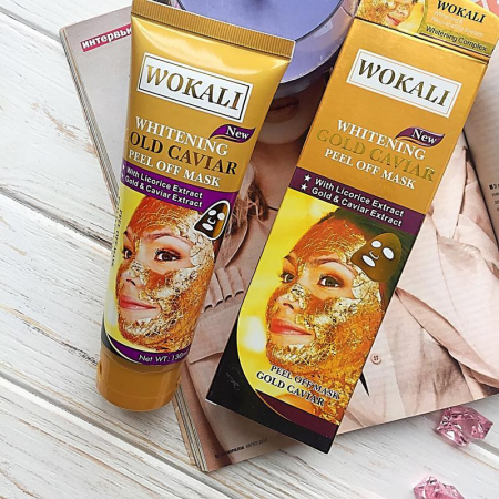 Masca de fata peel off pentru curatarea tenului cu Aur si Caviar, 130 ml [3]
