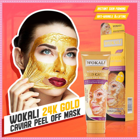 Masca de fata peel off pentru curatarea tenului cu Aur si Caviar, 130 ml [4]