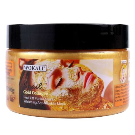 Mască de Față Peel-Off Antirid și Iluminatoare, pentru Curățarea Tenului, cu Extract de Melc, Colagen și Aur 24K, 300 g [1]
