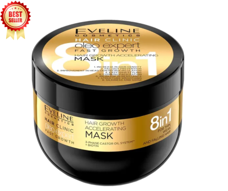 INGRIJIRE PAR - Masca de par 8 in 1 Oleo Expert pentru cresterea rapida a parului, 500ml