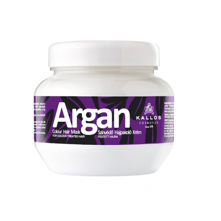 INGRIJIRE PAR - Masca pentru Par Vopsit cu Ulei de Argan, Argan Colour Hair Mask, Kallos, 275ml