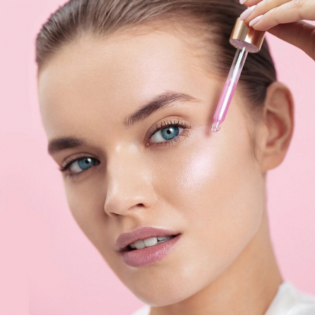 Primer Unicorn 2 in 1 Magic Drops Make-up Primer si Beauty Serum, Eveline Cosmetics [3]