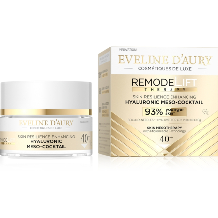 Ingrijirea tenului - Crema antirid pentru zi si noapte, Reduce Ridurile Adanci, RemodeLift Therapy 40+, Eveline D'Aury , 50ml