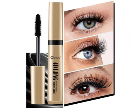 MASCARA/RIMEL - Rimel 4D pentru Alungire si Curbare, Black Mascara, 10 g, O'cheal