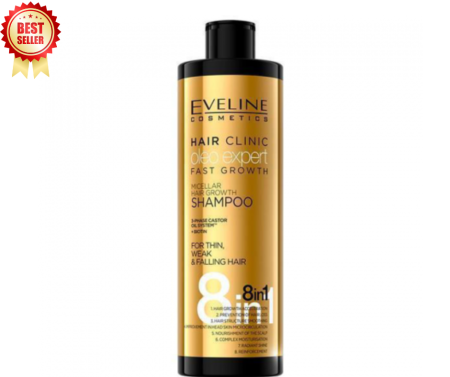 INGRIJIRE PAR - Sampon 8 in 1 Oleo Expert pentru cresterea rapida a parului, 400ml